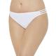 Plus Size Women's Triple String Swim Brief by Swimsuits For All in White (Size 14)