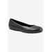 Women's Sonoma Ballerina Flat by SoftWalk in Black (Size 7 M)