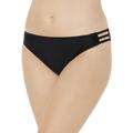 Plus Size Women's Triple String Swim Brief by Swimsuits For All in Black (Size 18)