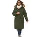 Plus Size Women's The Arctic Parka™ in Knee Length by Woman Within in Dark Olive Green (Size 26/28) Coat