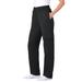 Plus Size Women's Better Fleece Cargo Sweatpant by Woman Within in Black (Size L)