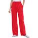 Plus Size Women's Sport Knit Straight Leg Pant by Woman Within in Vivid Red (Size 2X)