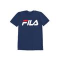 Men's Big & Tall FILA® Short-Sleeve Logo Tee by FILA in Navy (Size XLT)