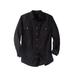 Men's Big & Tall Boulder Creek® Long Sleeve Denim and Twill Shirt by Boulder Creek in Black (Size XL)