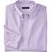 Men's Big & Tall KS Signature Wrinkle-Free Oxford Dress Shirt by KS Signature in Soft Purple (Size 18 1/2 39/0)