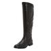 Wide Width Women's The Malina Wide Calf Boot by Comfortview in Black (Size 8 1/2 W)