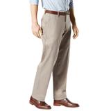 Men's Big & Tall Dockers® Signature Lux Flat Front Khakis by Dockers in Timberwolf (Size 60 32)
