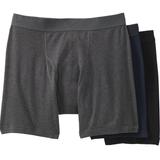 Men's Big & Tall Cotton Boxer Briefs 3-Pack by KingSize in Assorted Basic (Size 5XL)
