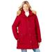 Plus Size Women's The Arctic Parka by Woman Within in Classic Red (Size 3X) Coat