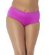 Plus Size Women's Mid-Rise Full Coverage Swim Brief by Swimsuits For All in Beach Rose (Size 26)