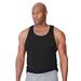 Men's Big & Tall Hanes® Tagless Tank Undershirt 3-Pack by Hanes in Black (Size 3XL)
