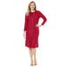 Plus Size Women's Cable Sweater Dress by Jessica London in Classic Red (Size 30/32)