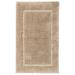 Wide Width Luxe Rectangular Bath Rug by BrylaneHome in Sand (Size 20" W 60" L) Bath Mat
