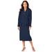 Plus Size Women's Two-Piece Skirt Suit with Shawl-Collar Jacket by Roaman's in Navy (Size 24 W)