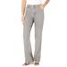 Plus Size Women's Bootcut Stretch Jean by Woman Within in Grey Sanded Wash (Size 34 WP)