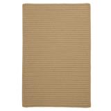 Simple Home Solid Rug by Colonial Mills in Sand (Size 6'W X 9'L)