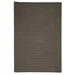 Simple Home Solid Rug by Colonial Mills in Gray (Size 2'W X 8'L)
