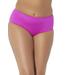 Plus Size Women's Mid-Rise Full Coverage Swim Brief by Swimsuits For All in Beach Rose (Size 14)