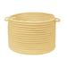 Simply Home Solid Basket by Colonial Mills in Pale Banana (Size 18X18X12)
