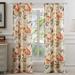 Wide Width Willow Curtain Panel Pair by Barefoot Bungalow in Multi (Size 84" W 84" L)