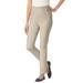 Plus Size Women's Fineline Denim Jegging by Woman Within in Natural Khaki (Size 14 WP)
