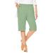 Plus Size Women's 7-Day Knit Bermuda Shorts by Woman Within in Sage (Size 5X)