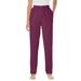 Plus Size Women's 7-Day Straight-Leg Jean by Woman Within in Deep Claret (Size 42 WP) Pant