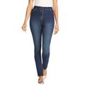 Plus Size Women's Stretch Slim Jean by Woman Within in Midnight Sanded (Size 14 WP)