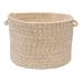 Tremont Basket by Colonial Mills in Natural (Size 18X18X12)