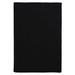 Simple Home Solid Rug by Colonial Mills in Black (Size 3'W X 5'L)