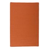 Simple Home Solid Rug by Colonial Mills in Rust (Size 4'W X 6'L)