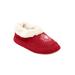 Wide Width Women's The Snowflake Slipper by Comfortview in Classic Red (Size XL W)