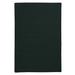 Simple Home Solid Rug by Colonial Mills in Dark Green (Size 2'W X 5'L)