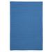 Simple Home Solid Rug by Colonial Mills in Blue Ice (Size 7'W X 9'L)