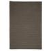 Simple Home Solid Rug by Colonial Mills in Gray (Size 7'W X 7'L)