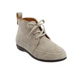 Women's The Elsa Bootie by Comfortview in Light Grey (Size 10 1/2 M)