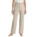 Plus Size Women's Wide Leg Stretch Jean by Woman Within in Natural Khaki (Size 12 WP)