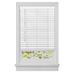 Wide Width Cordless GII Madera Falsa 2" Faux Wood Plantation Blind by Achim Home Décor in White (Size 35" W 64" L)