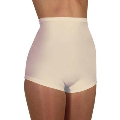 Plus Size Women's Firm Super Stretch Panty Brief by Rago in Beige (Size 4X)