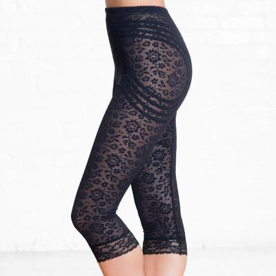 Plus Size Women's Leg Shaper Leggings Extra Firm Shaping 6270 by Rago in Black (Size S)