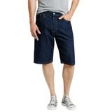 Men's Big & Tall 469 Loose-Fit Shorts by Levis® by Levi's in Dark Indigo Rinse (Size 54)