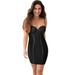 Plus Size Women's Convertible Full Slip by Maidenform in Black (Size 38 D)