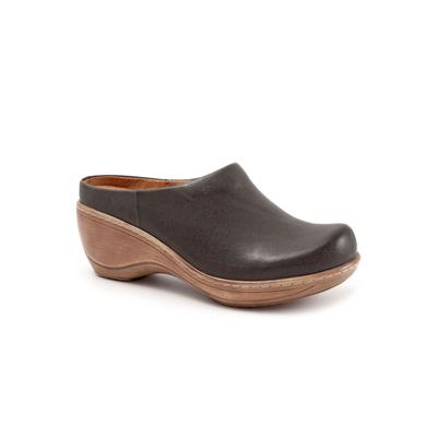 Women's Madison Clog by SoftWalk in Dark Grey (Size 12 M)