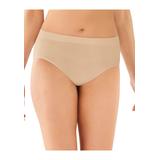 Plus Size Women's One Smooth U All-Around Smoothing Hi-Cut Panty by Bali in Nude (Size 9)