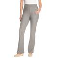 Plus Size Women's Flex-Fit Pull-On Bootcut Jean by Woman Within in Grey Denim (Size 18 W)