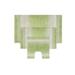 Gradiation 3-Pc. Bath Rug Set by Home Weavers Inc in Sage (Size 3 RUG SET)