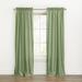 Wide Width Buffalo Check Rod-Pocket Panel by Achim Home Décor in Sage (Size 42" W 84" L) Window Curtain