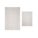 Luxury Hotel Style Bath Rug 2-Pc. Set by Home Weavers Inc in Ivory