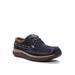 Men's Men's Pomeroy Boat Shoes by Propet in Navy (Size 17 M)