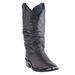 Men's Dingo 12" Slouch Boots by Dingo in Black (Size 10 1/2 M)